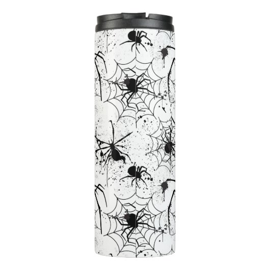 Spiderweb Pattern Halloween  Thermosbeker (Achterkant)