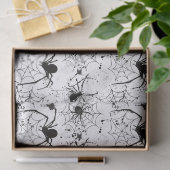 Spiderweb Pattern Halloween  Tissuepapier (Geschenk)