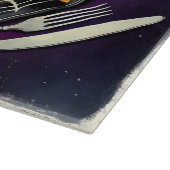 Spiderweb Salsa & Haunted Chips Snijplank (Hoek)