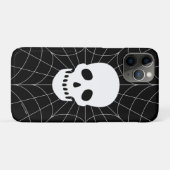 Spiderweb Skull Case-Mate iPhone Case (Achterkant (horizontaal))