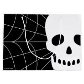 Spiderweb Skull Groot Cadeauzakje (Achterkant)