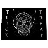 Spiderweb Skull Groot Cadeauzakje (Voorkant)
