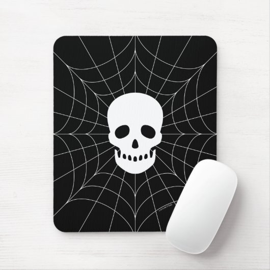 Spiderweb Skull Muismat (Met muis)