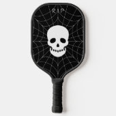 Spiderweb Skull Pickleball Paddle (Achterkant)