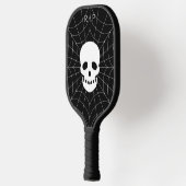 Spiderweb Skull Pickleball Paddle (Links)
