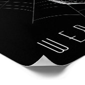 Spiderweb Skull Poster (Hoek)