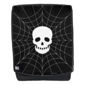 Spiderweb Skull Rugtassen (Voorkant)