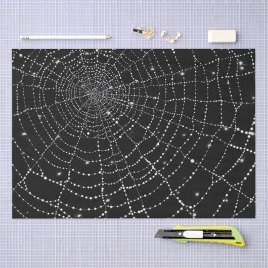 Spiderweb Tissuepapier (Craft)