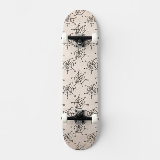 spiderwebgrungepaper BLACK NEURTAL SPIDERWEBS SPID Skateboard (Voorkant)
