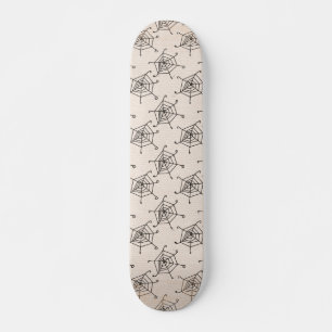 spiderwebgrungepaper BLACK NEURTAL SPIDERWEBS SPID Skateboard