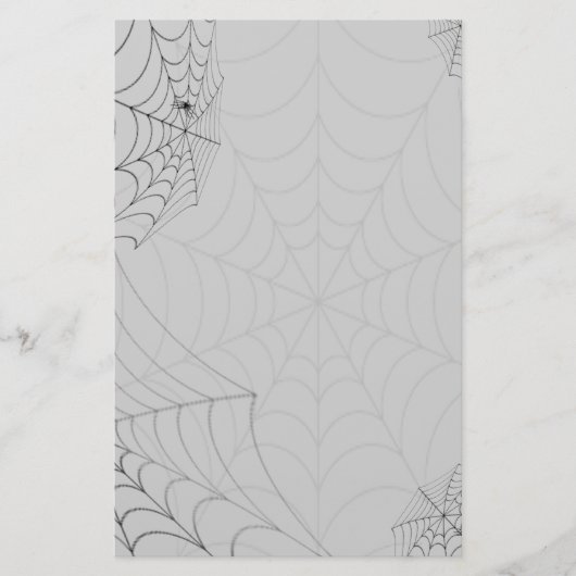 Spiderwebs Halloween Spiders Briefpapier (Voorkant)