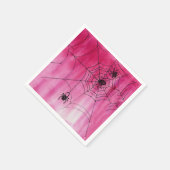 Spidery Web design op Paper Napkins Servet (Hoek)