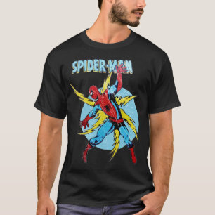 Spidey 70's Britse eerbetoon verontwaardigd T-shirt