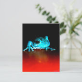 Spidey Frog Groene Kikker Wilde Dieren Liefhebber Kaart (Staand voorkant)