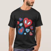 Spidey Hearts Valentijnsdag T-shirt (Voorkant)