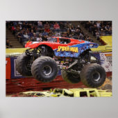 Spidey Monster Truck Print (Voorkant)