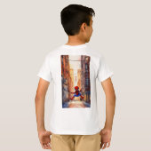Spidey Swings Adventure T-shirt (Achterkant volledig)