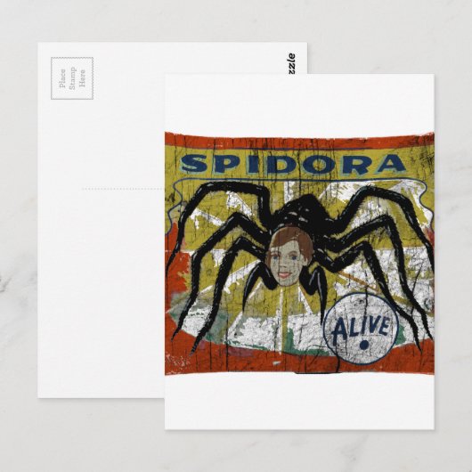 Spidora Briefkaart (Voorkant / Achterkant)