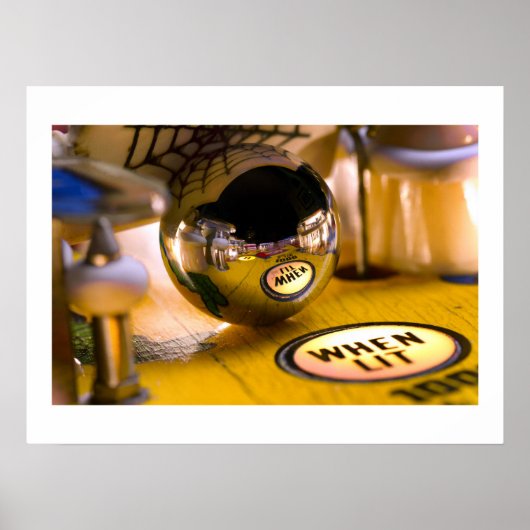 Spidy Spin pinball poster (Voorkant)