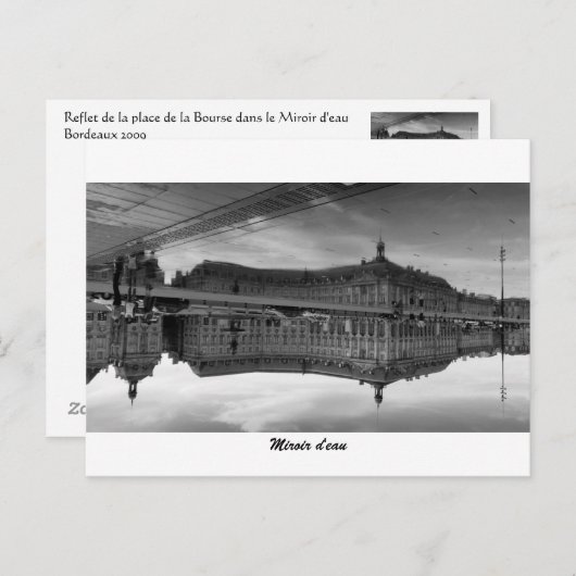 Spiegel Briefkaart (Voorkant / Achterkant)