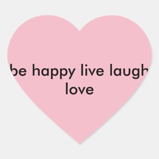 spiegel hart sticker (Voorkant)