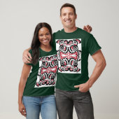 Spiegel liefdes vogels Oversized T-shirt (Unisex)