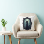 Spiegel met Geest Kat Kussen (Stoel)