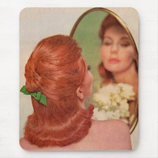 spiegel op de wand muismat (Voorkant)