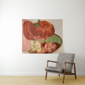 spiegel op de wand wandkleed (In Situ (horizontaal))