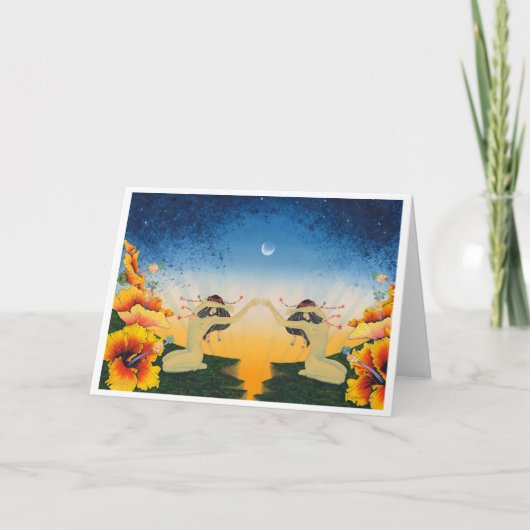 Spiegel-spiegel (Dawn Blessing) Kaart (Voorkant)