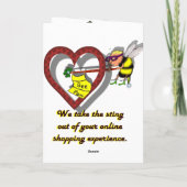 Spiegel, spiegel op de muur feestdagen kaart (Achterkant)