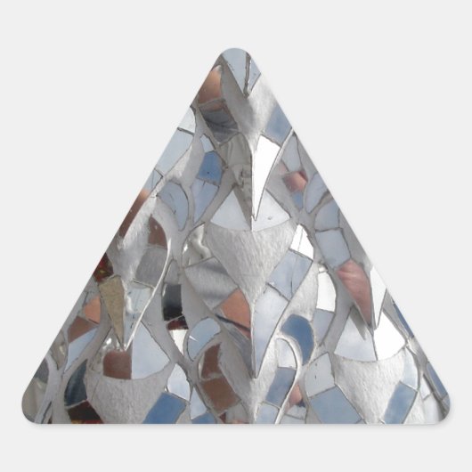 Spiegel tegels White Temple, Chiang Rai Sticker (Voorkant)