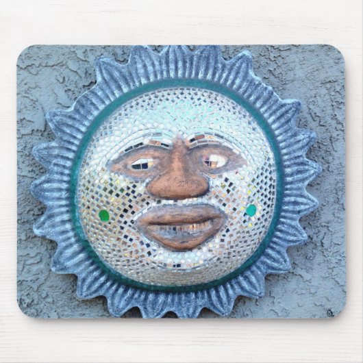 spiegel van zonnezijde mousepad muismat (Voorkant)