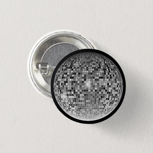 Spiegelbal Ronde Button 3,2 Cm (Voorkant /achterkant)