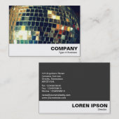 Spiegelbal Visitekaartje (Voorkant / Achterkant)