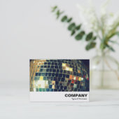 Spiegelbal Visitekaartje (Staand voorkant)