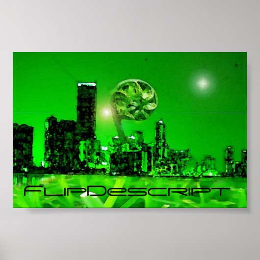 spiegelbeeld poster (Voorkant)