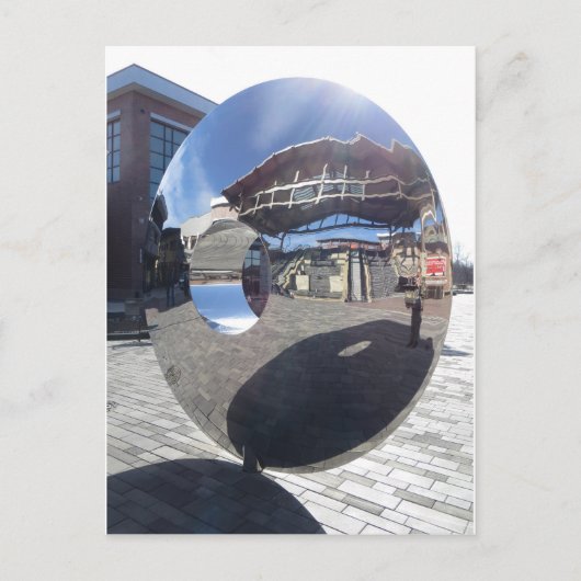 Spiegelen Briefkaart (Voorkant)