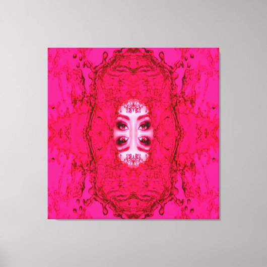 Spiegelen Canvas Afdruk (Voorkant)