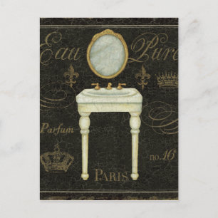  spiegelen en gooien briefkaart