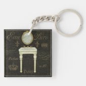  spiegelen en gooien sleutelhanger (Achterkant)