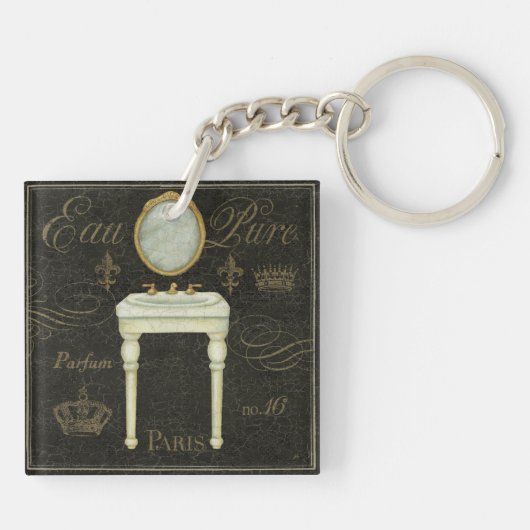  spiegelen en gooien sleutelhanger (Achterkant)