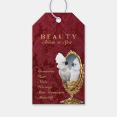 Spiegelen op de muur - Label productkoopprijs Cadeaulabel (Voorkant)