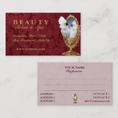 Spiegelen op de muur - Visitekaartje (Voorkant / Achterkant)