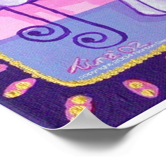 "Spiegelen, spiegelen op de muur.." Poster (Hoek)