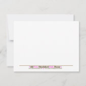 SPIEGELEN | TALENT SHOW ROCKER Girl Birthday Kaart (Achterkant)