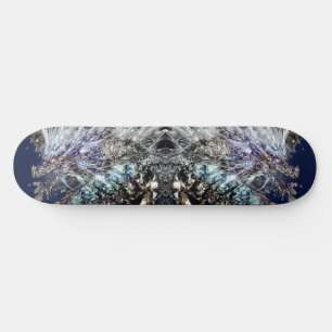 spiegelende drakenreflectie persoonlijk skateboard