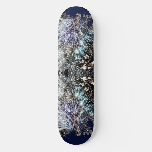 spiegelende drakenreflectie persoonlijk skateboard (Voorkant)