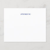 SPIEGELER VOOR BEDRIJVEN : WATERVERF FLYER (Achterkant)