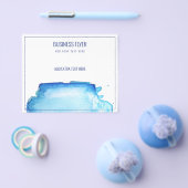 SPIEGELER VOOR BEDRIJVEN : WATERVERF FLYER (Enkel)